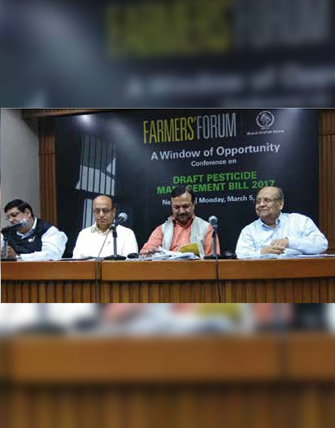 Conference on “Draft Pesticide Management Bill 2017”