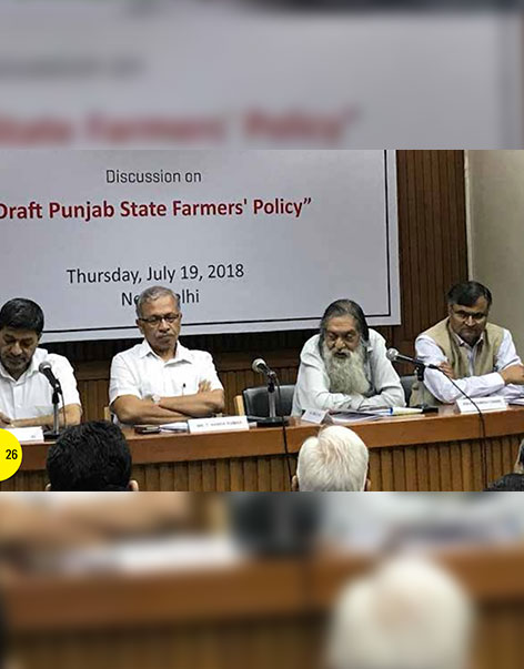 Facilitated Conference on “Draft Punjab State Farmers’ Policy”
