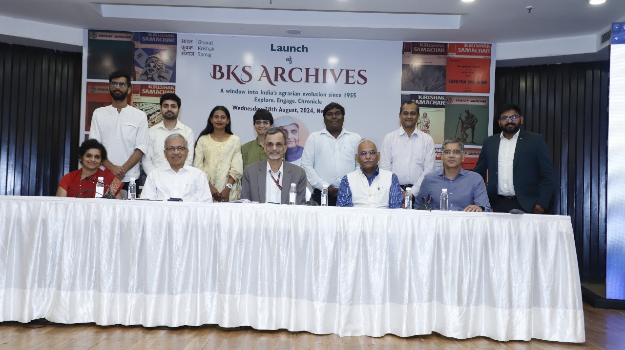 Launch of the Bharat Krishak Samaj Archives (1955 to 1980)